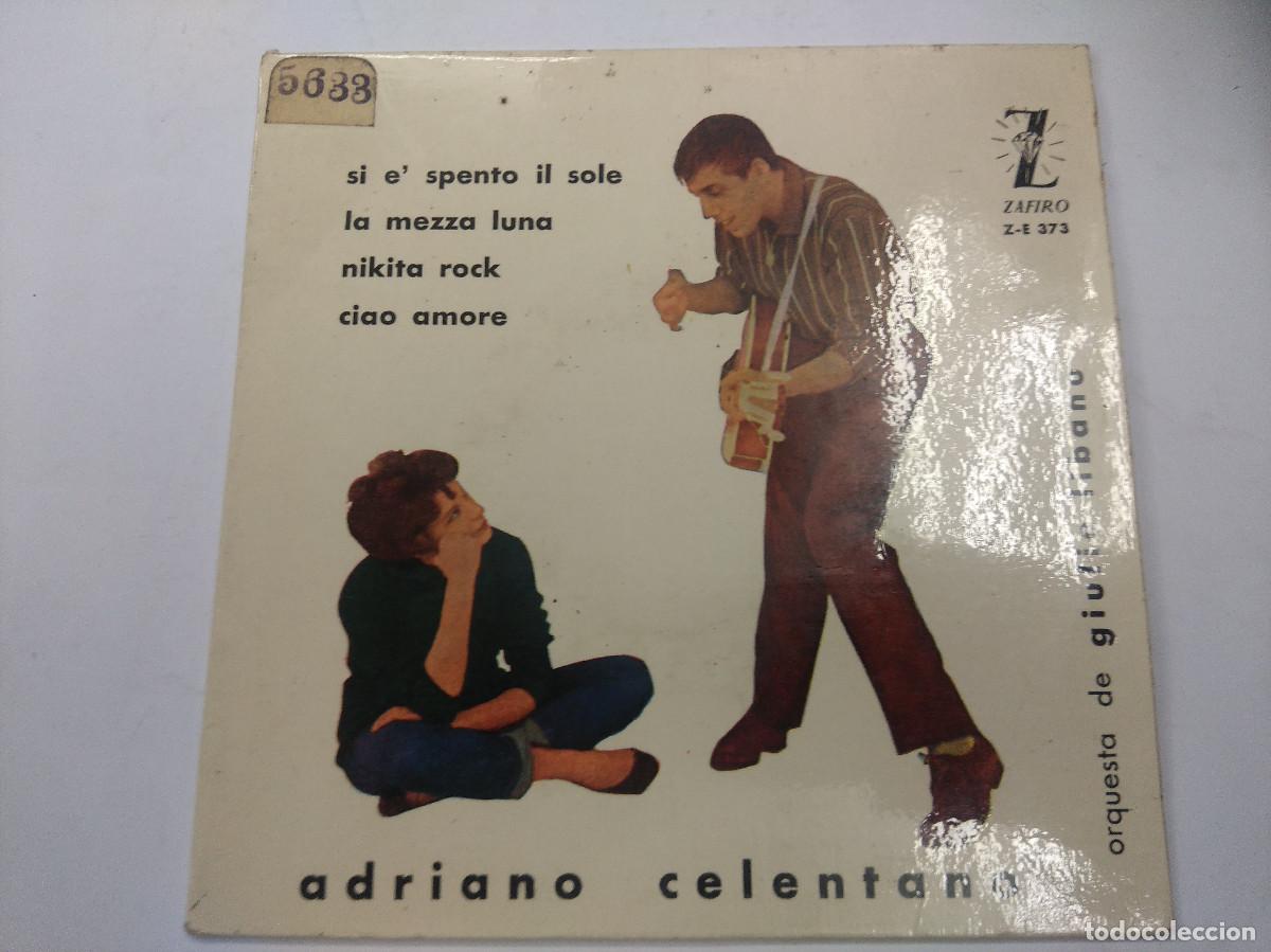 Discos de vinilo: ADRIANO CALENTANO/SI E SPENTO IL SOLE/SINGLE. - Foto 1