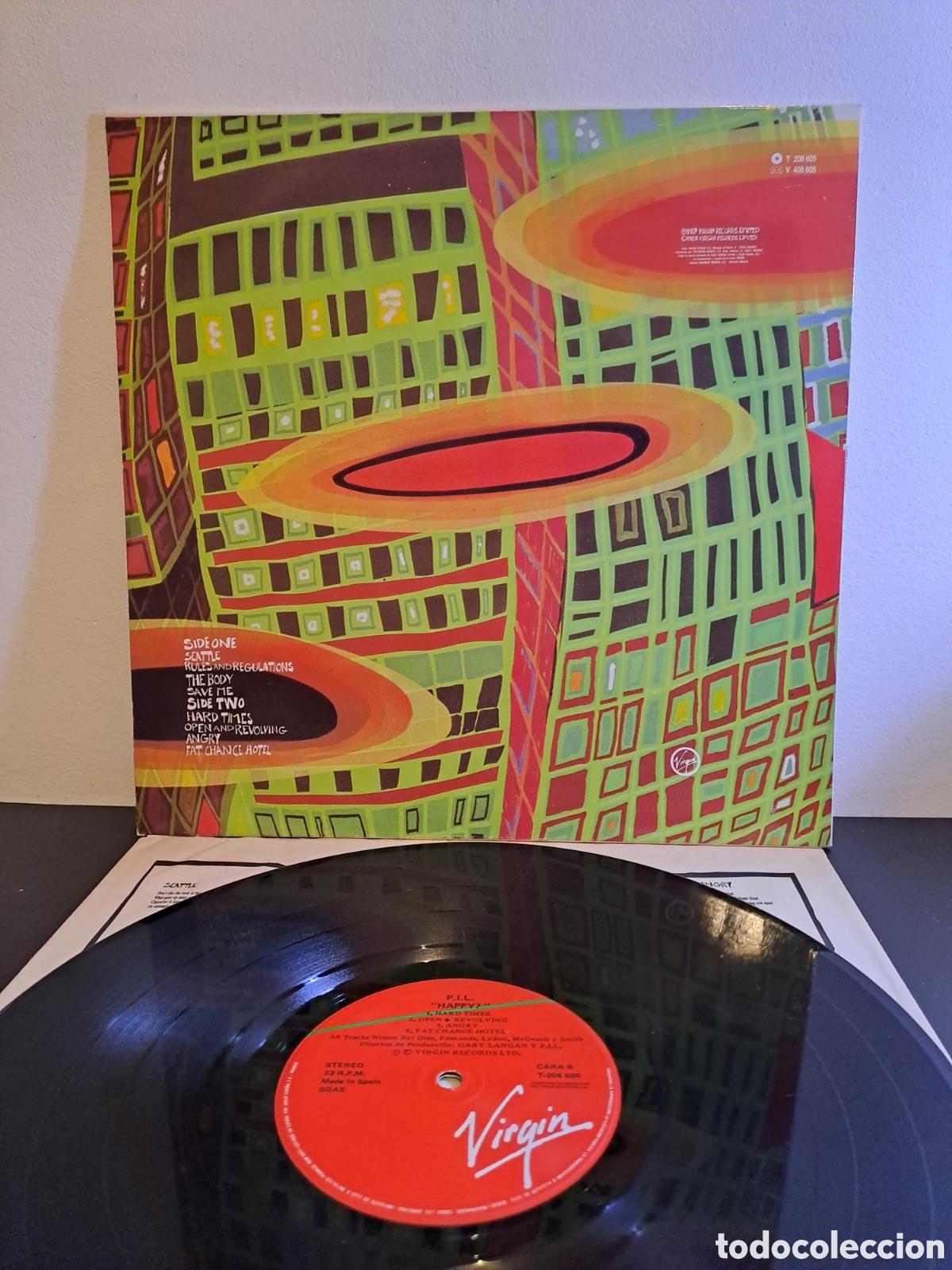 Discos de vinilo: *Public Image Limited&nbsp;&lrm;&ndash;&nbsp;Happy? . Z.1 - Foto 2