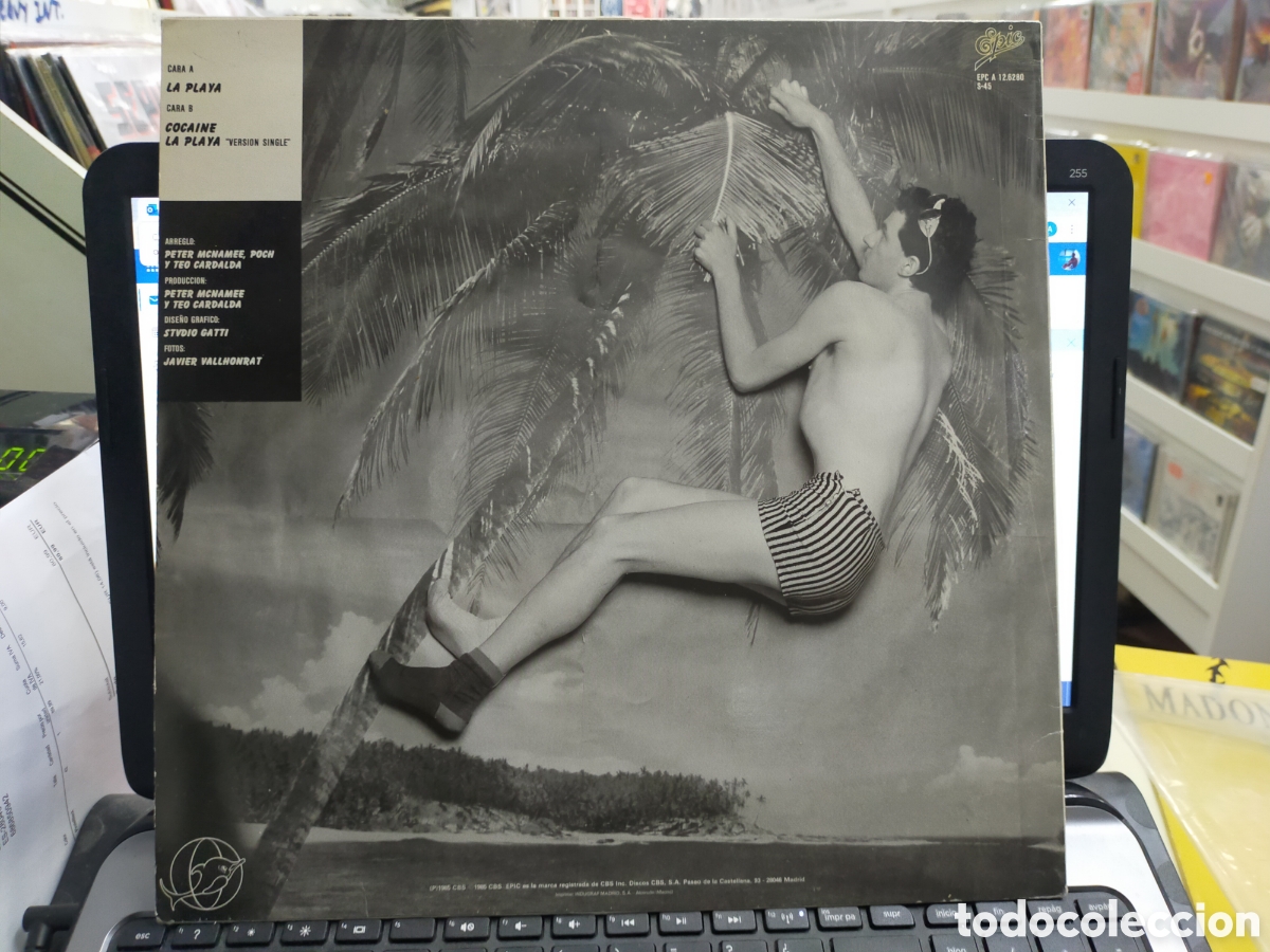 Discos de vinilo: Poch maxi la playa 1985 - Foto 2