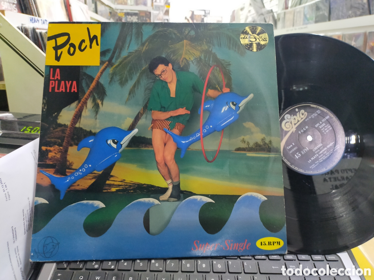 Discos de vinilo: Poch maxi la playa 1985 - Foto 1