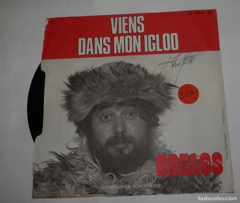 Discos de vinilo: UN DISCO DE VINILLO SINGLE DE CARLOS - Foto 1