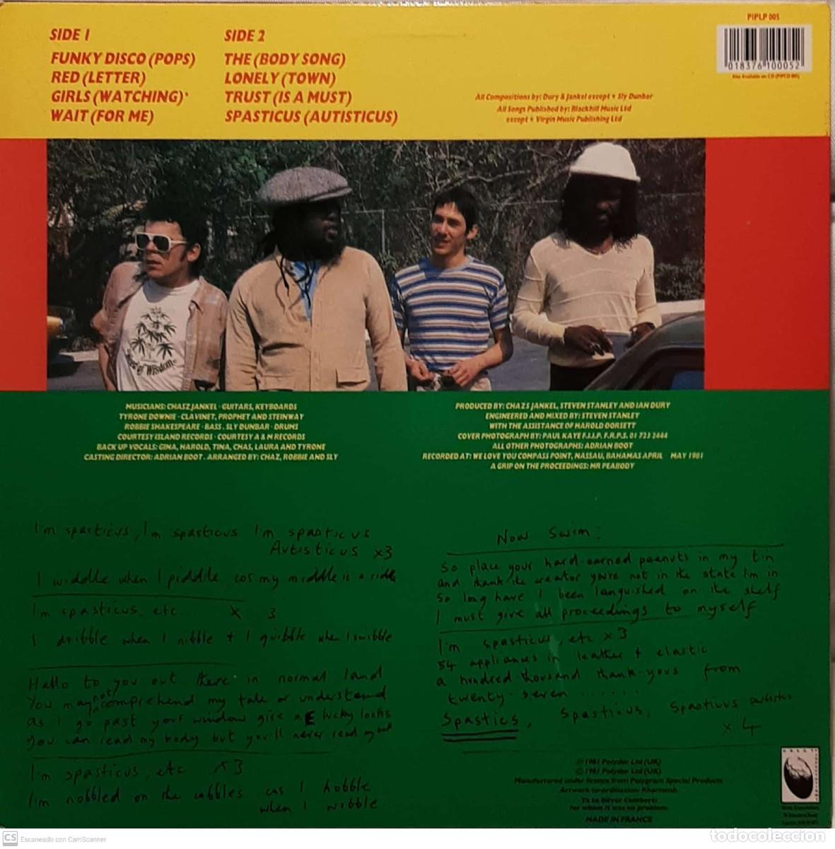 Discos de vinilo: Ian Dury &lrm;&ndash; Lord Upminster - Foto 2
