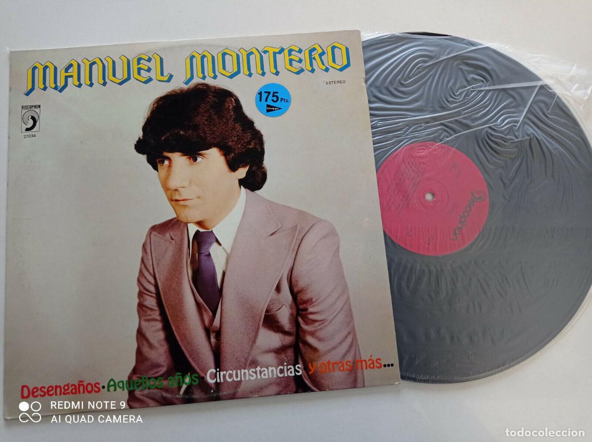 Discos de vinilo: MANUEL MONTERO - St - LP DISCOPHON 1982 // VINILO EXCELENTE - Foto 1