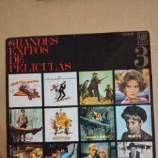 Discos de vinilo: GRANDES ÉXITOS DE PELÍCULAS.HU 061-57. ESPAÑA, 1970. DISCO VG+. CARÁTULA VG+. Lote 384992419