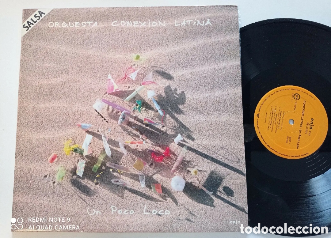 Dischi in vinile: ORQUESTA CONEXION LATINA - Un Poco Loco - LP CANADA ENJA 1986 // LATIN SALSA JAZZ