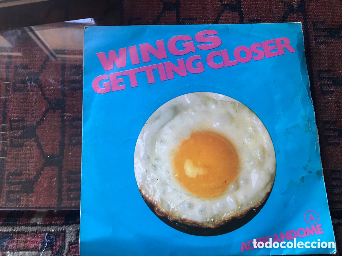 Discos de vinilo: Wings. Getting closer. Acerc&aacute;ndome - Foto 1