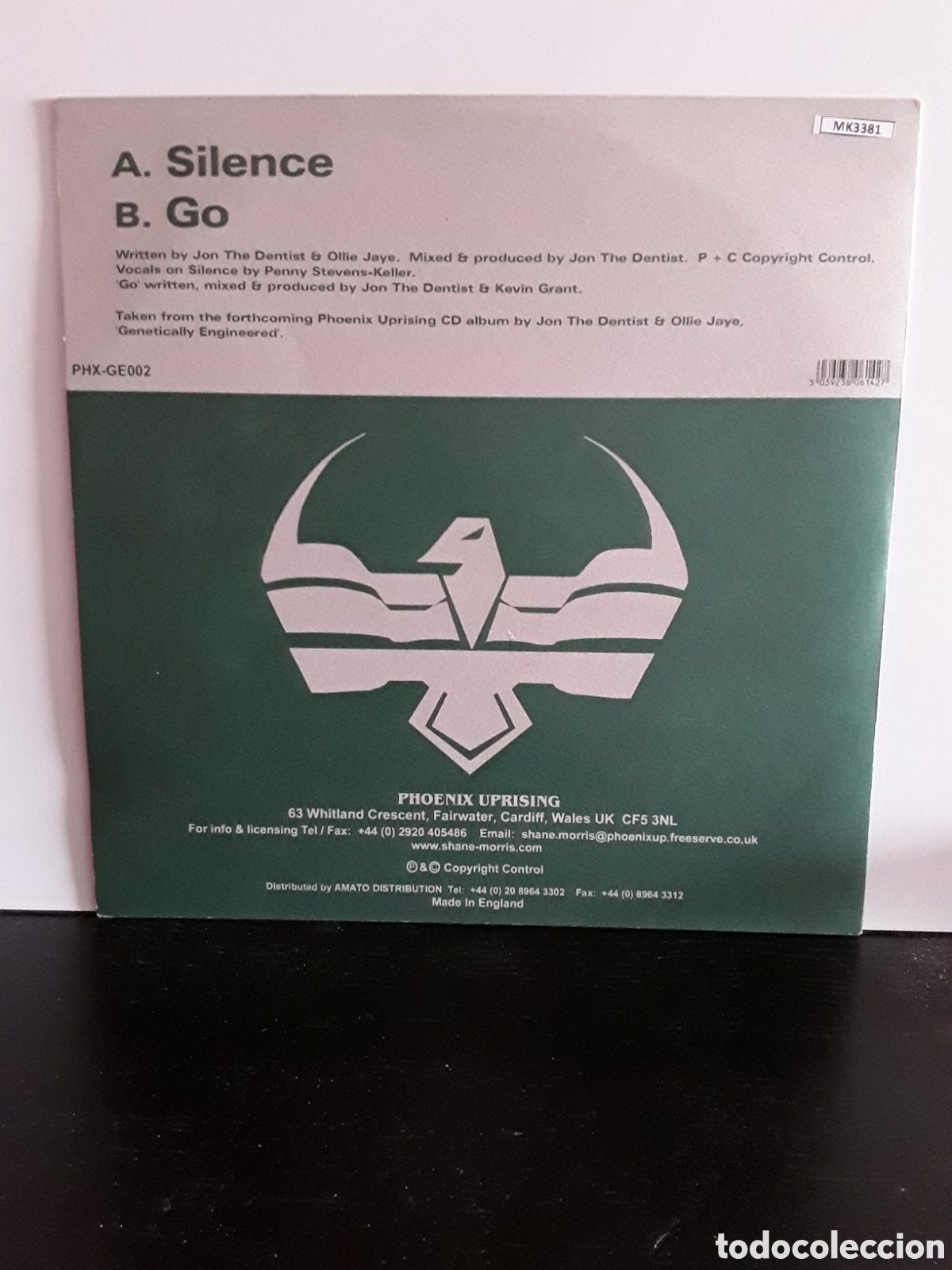 Discos de vinilo: Jon The Dentist & Ollie Jaye &lrm;&ndash; Genetically Engineered Disc 2 - Foto 2