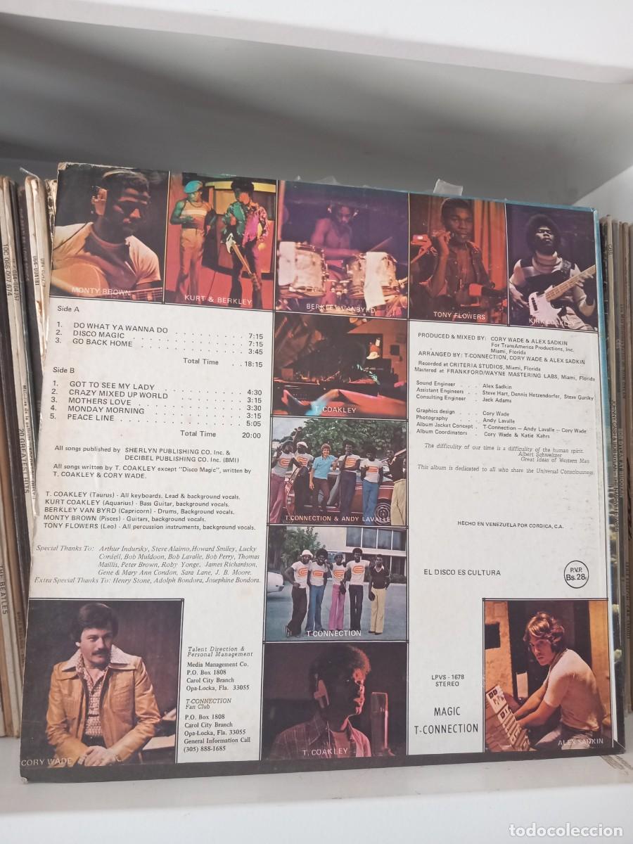 Discos de vinilo: T-Connection &lrm;&ndash; Magic - lp venezuela - Foto 2