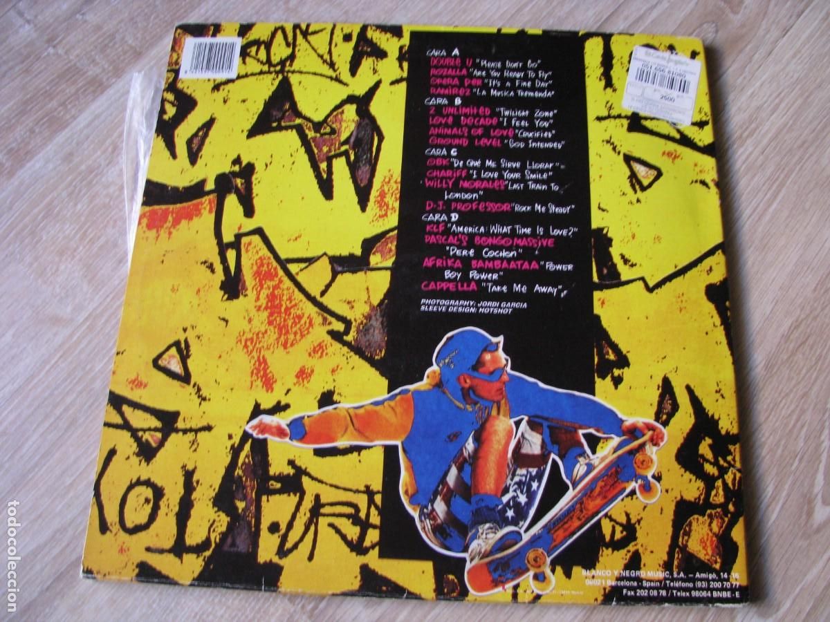 Discos de vinilo: DISCO DE VINILO. DOBLE. SKATE BOARD 4. - Foto 3