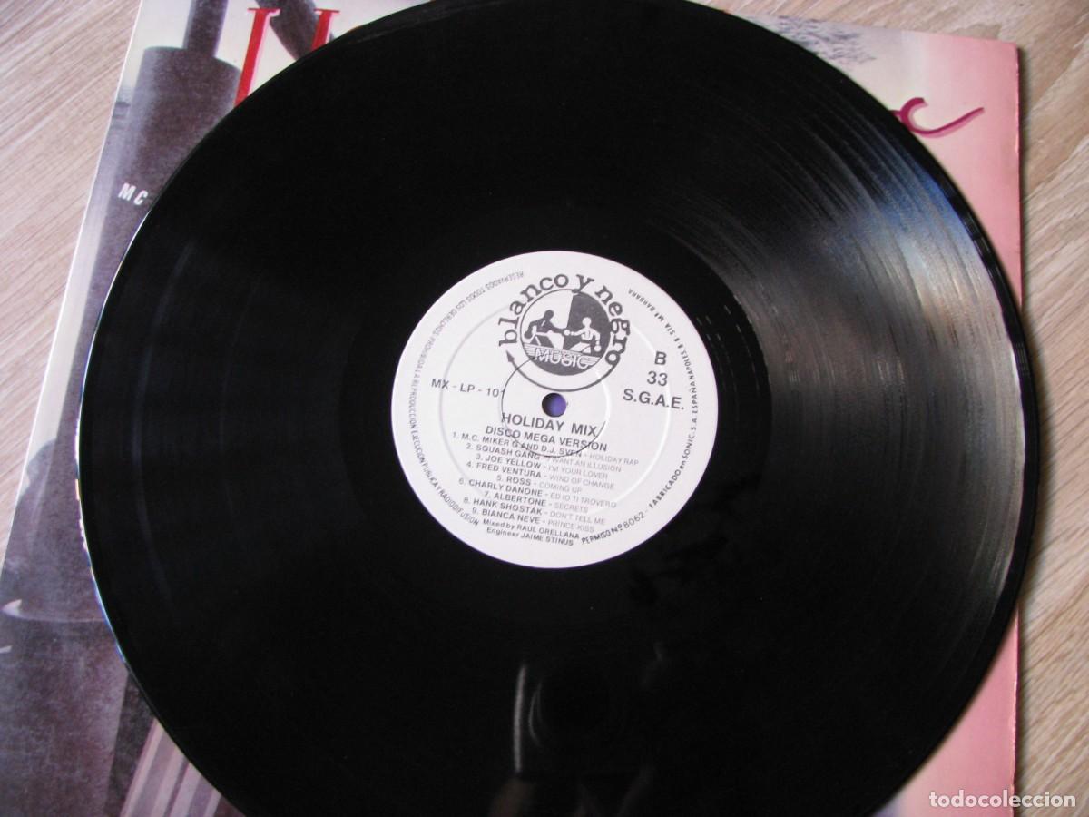 Discos de vinilo: DISCO DE VINILO. HOLIDAY MIX. - Foto 3