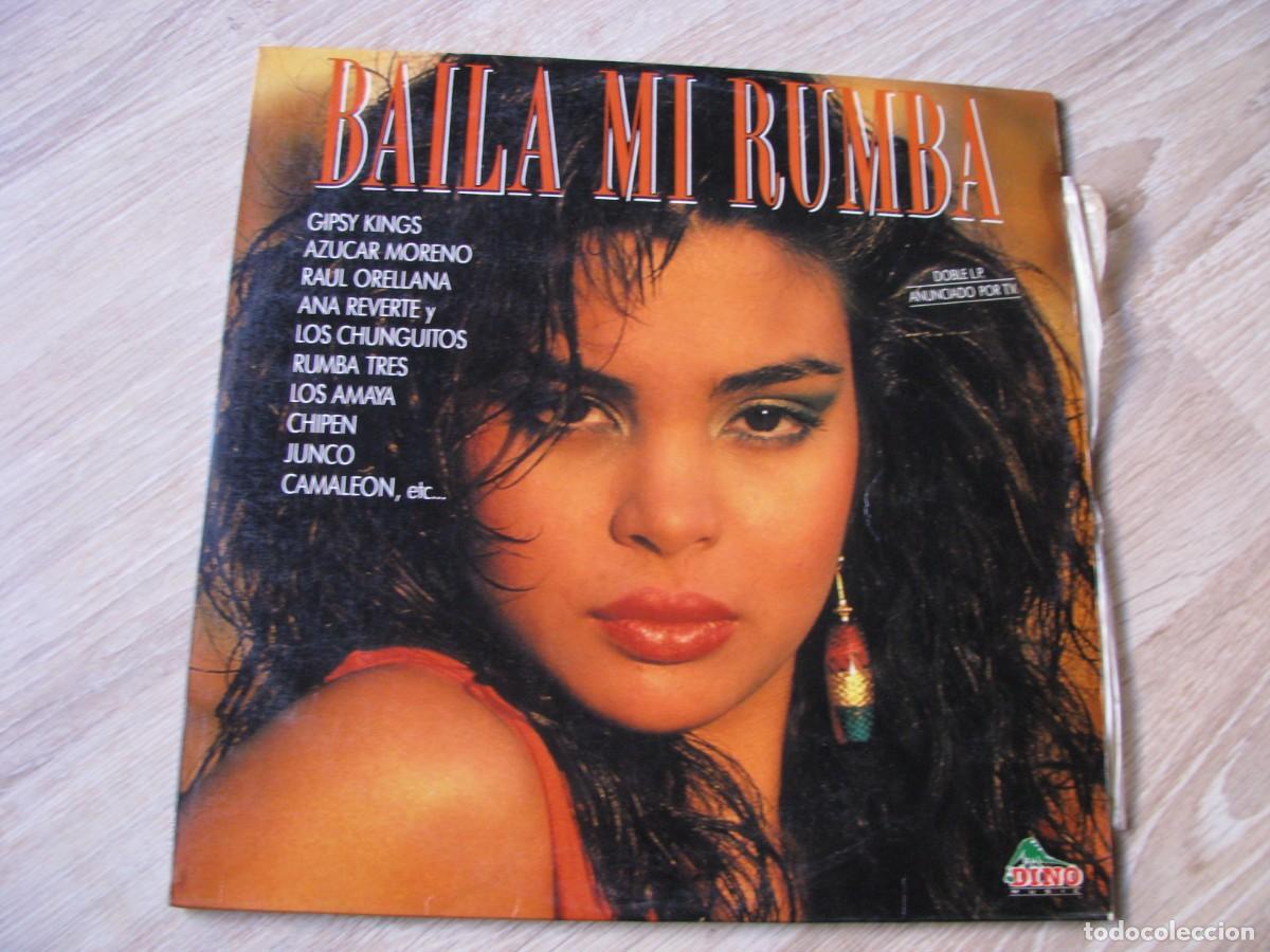 Discos de vinilo: DISCO DE VINILO. DOBLE. BAILA MI RUMBA. - Foto 1