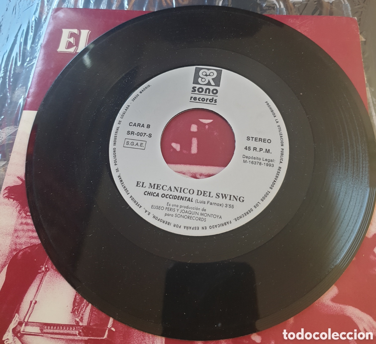 Discos de vinilo: El mec&aacute;nico del swing - chica occidental - Foto 2