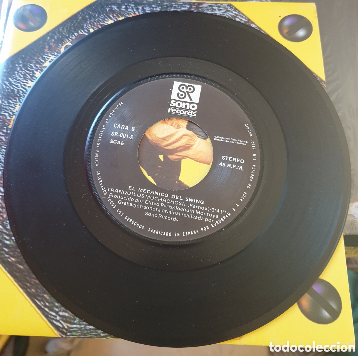 Discos de vinilo: El mec&aacute;nico del swing - tranquilos muchachos - Foto 2