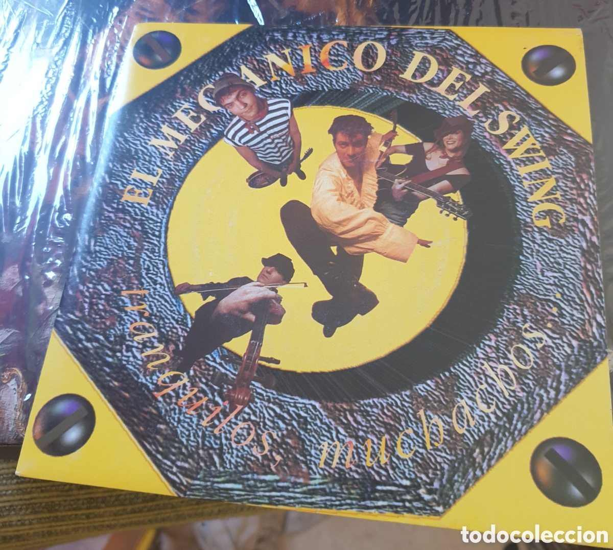 Discos de vinilo: El mec&aacute;nico del swing - tranquilos muchachos - Foto 1