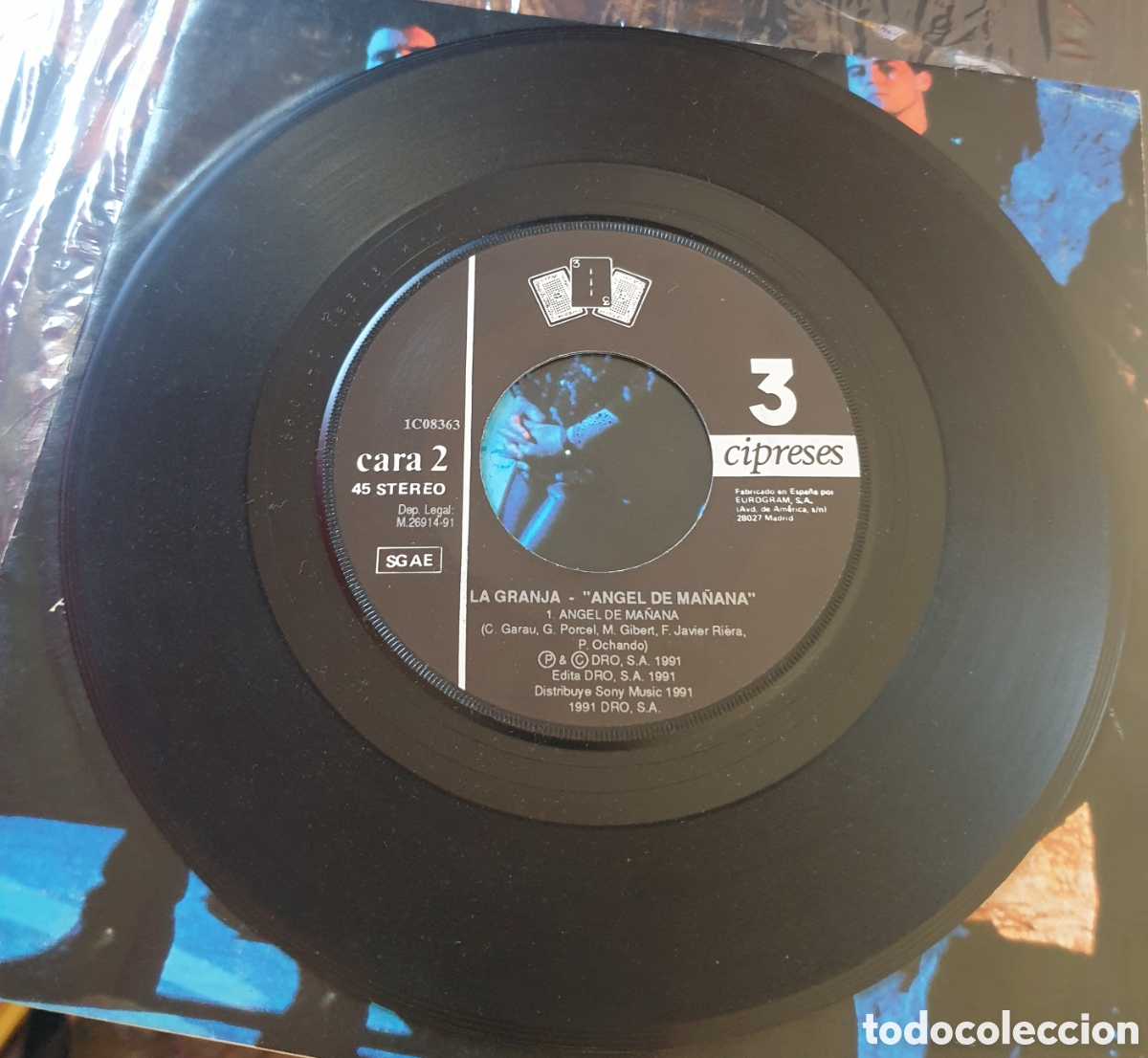 Discos de vinilo: La granja - angel de ma&ntilde;ana - Foto 2