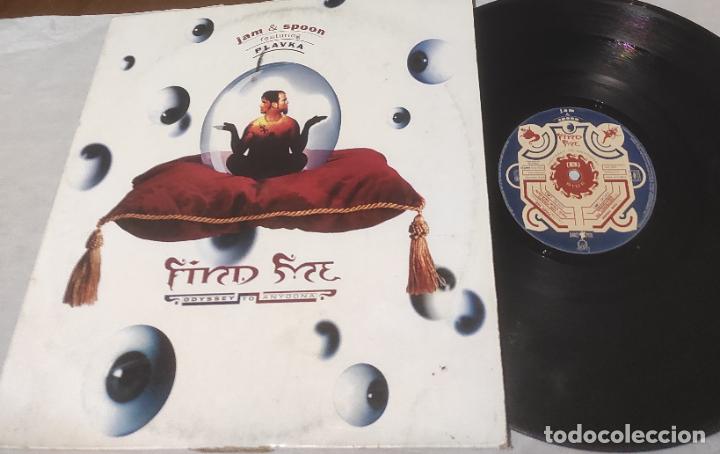 Discos de vinilo: Jam & Spoon Featuring Plavka &lrm;&ndash; Find Me (Odyssey To Anyoona)-LP-ESPA&Ntilde;A-1994-**