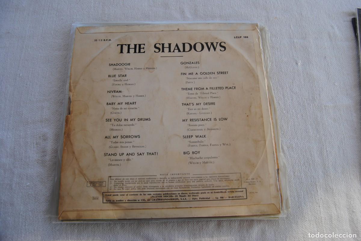 Discos de vinilo: 3.- the shadows. la voz de su amo 1962. lp - Foto 2