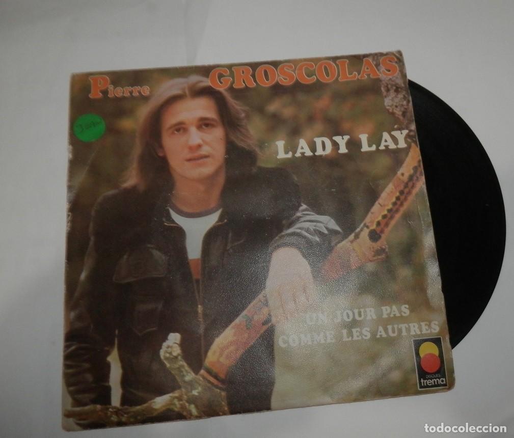 Discos de vinilo: UN DISCO DE VINILLO SINGLE DE PIERRE GROSCOLAS - Foto 1