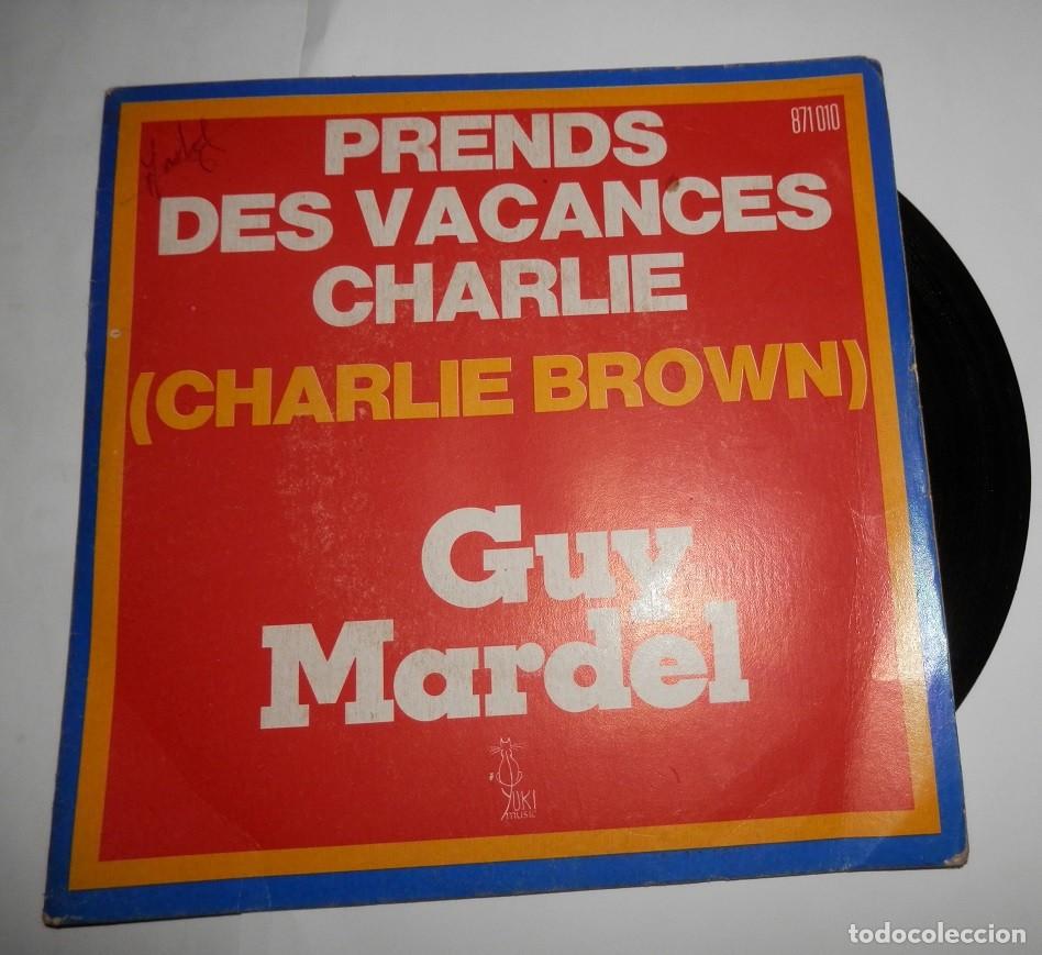 Discos de vinilo: UN DISCO DE VINILLO SINGLE DE GUY MARDEL - Foto 1