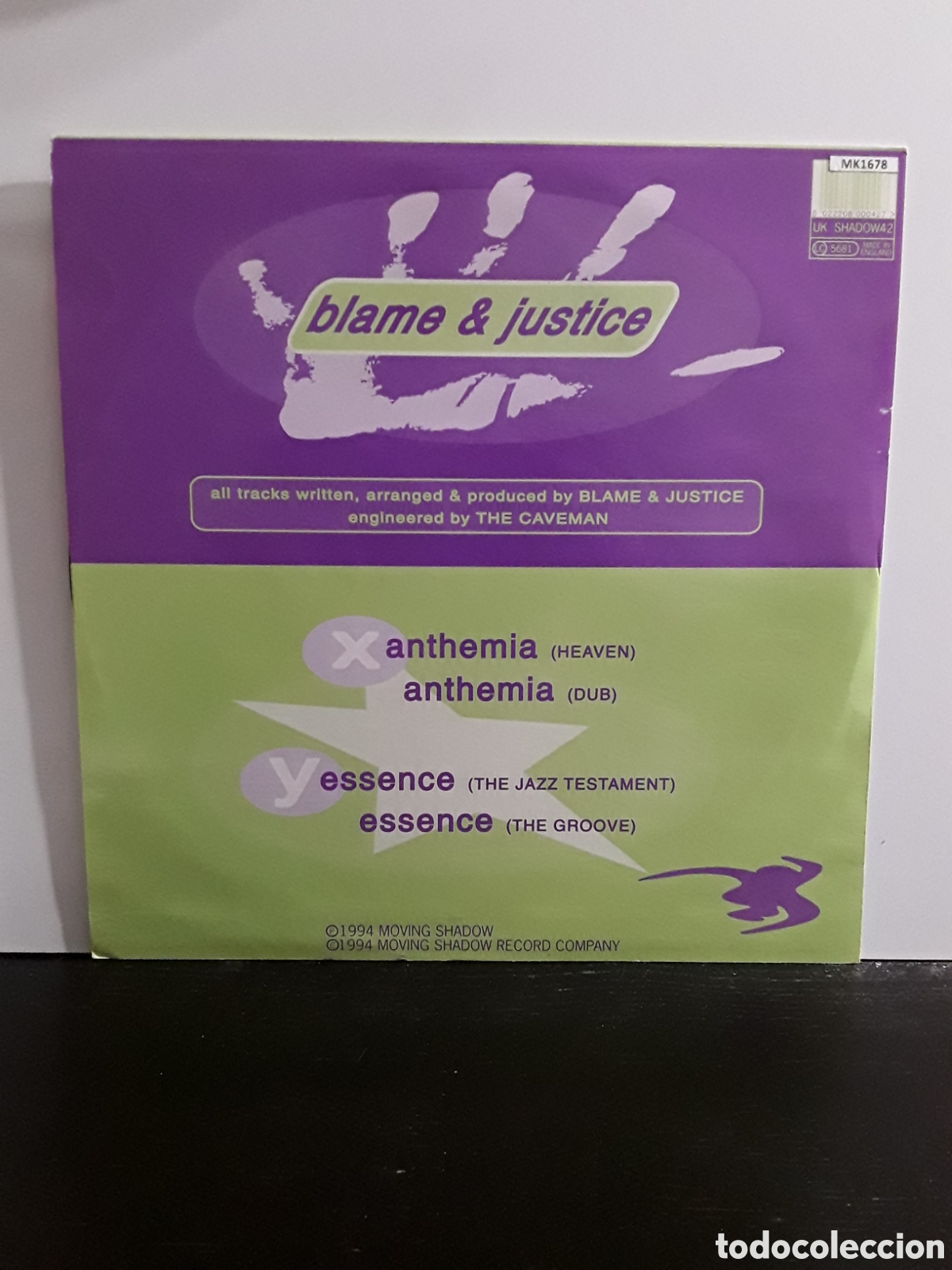 Discos de vinilo: Blame & Justice &lrm;&ndash; Anthemia / Essence - Foto 2