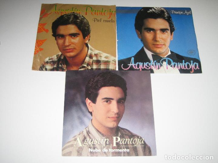 Discos de vinilo: AGUSTIN PANTOJA - LOTE DE 3 DISCOS PEQUE&Ntilde;OS - Foto 1