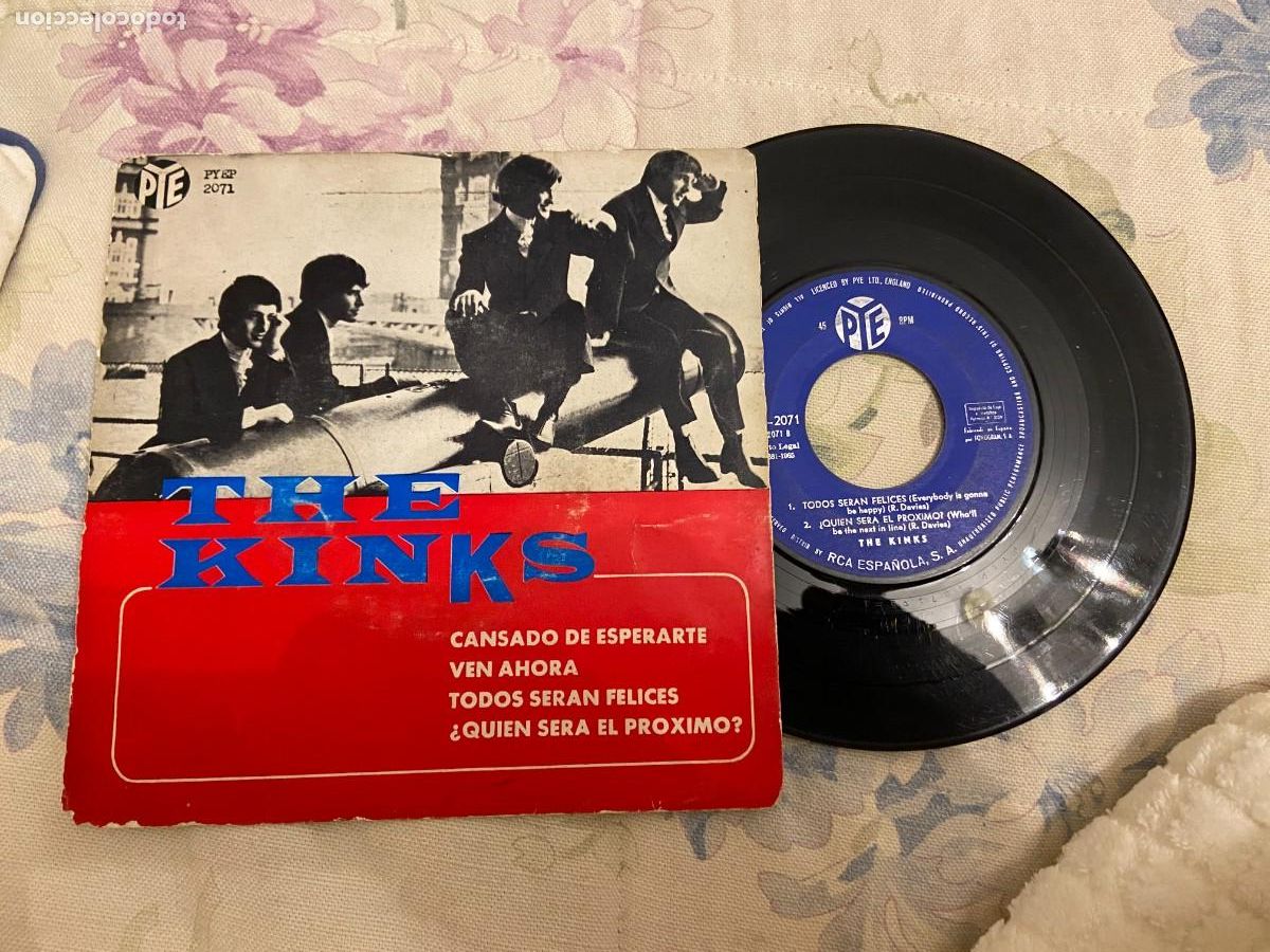 Discos de vinilo: the kinks cansado de esperarte y 3 mas - Foto 1