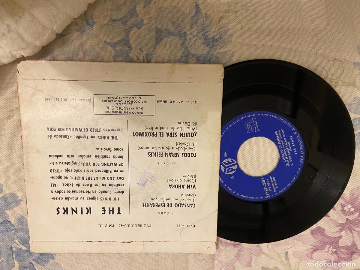 Discos de vinilo: the kinks cansado de esperarte y 3 mas - Foto 2