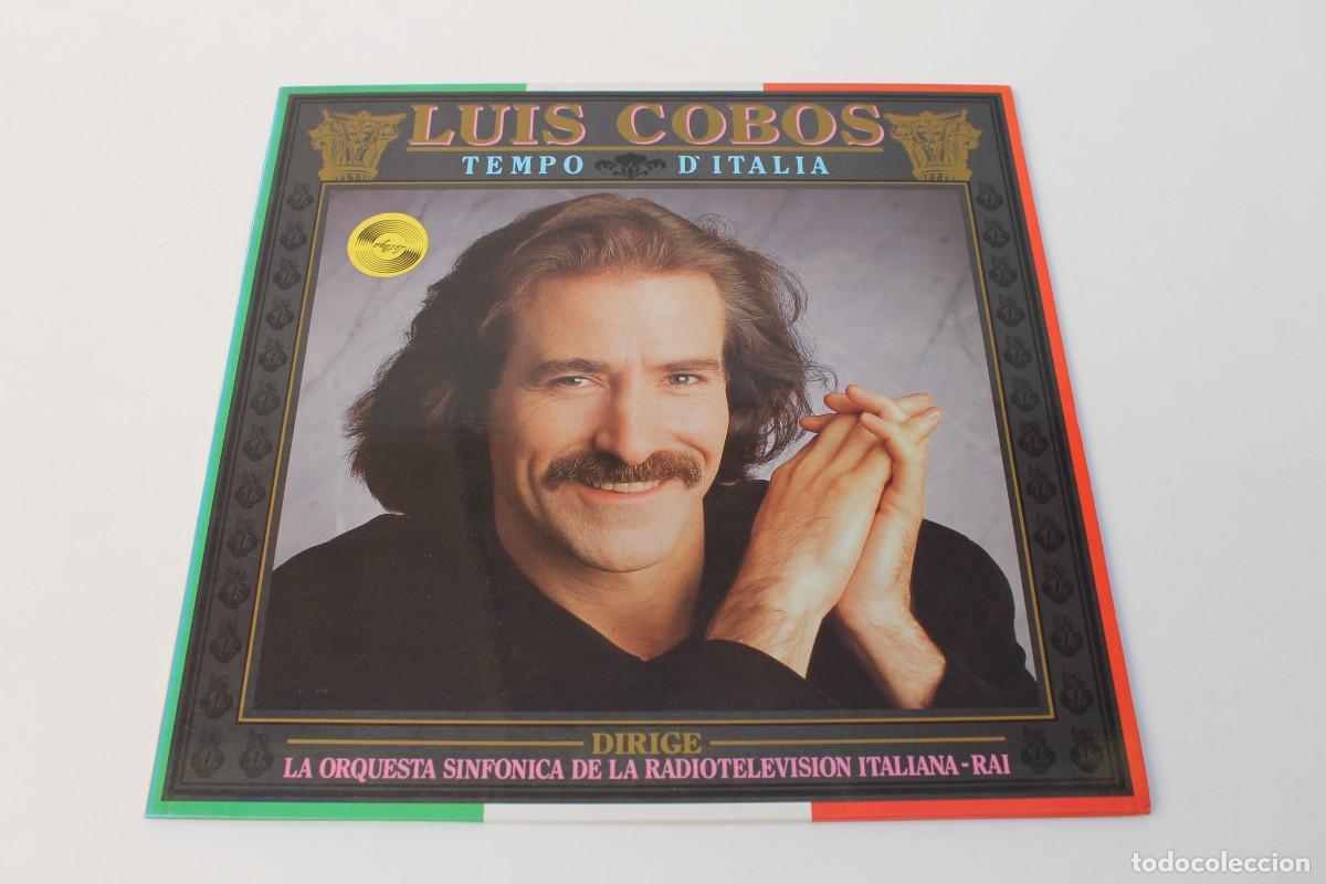 Discos de vinilo: LP - TEMPO D&acute; ITALIA - LUIS COBOS - 1987 - Foto 1