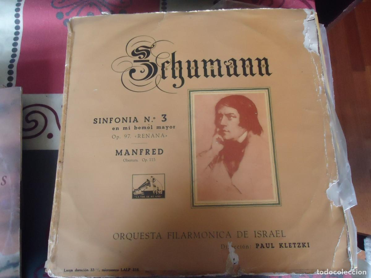 Discos de vinilo: SCHUMANN, SINFONIA N&ordm; 3 - Foto 1