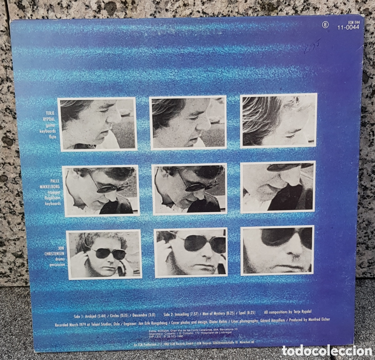 Discos de vinilo: Terje Rypdal Descendre lp. - Foto 2