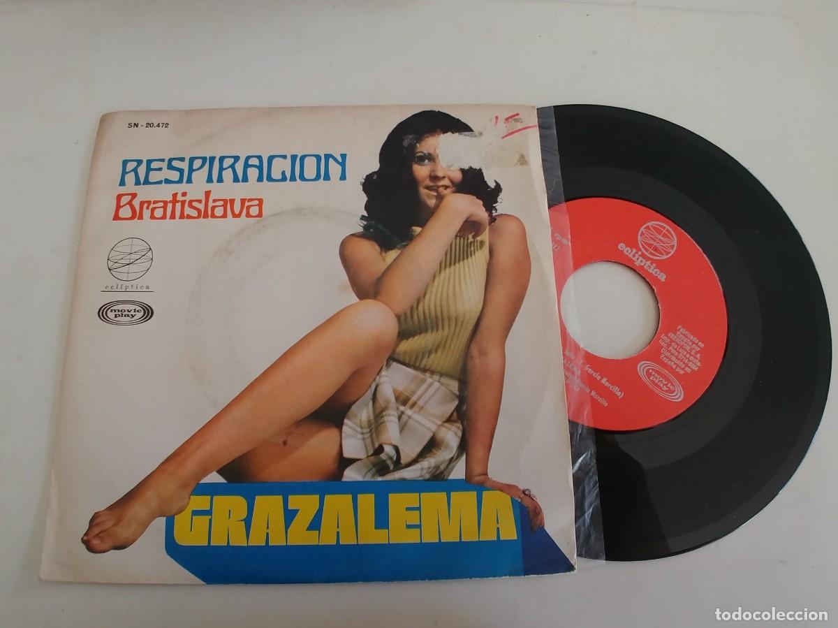 Discos de vinilo: GRAZALEMA-SINGLE RESPIRACION - Foto 1