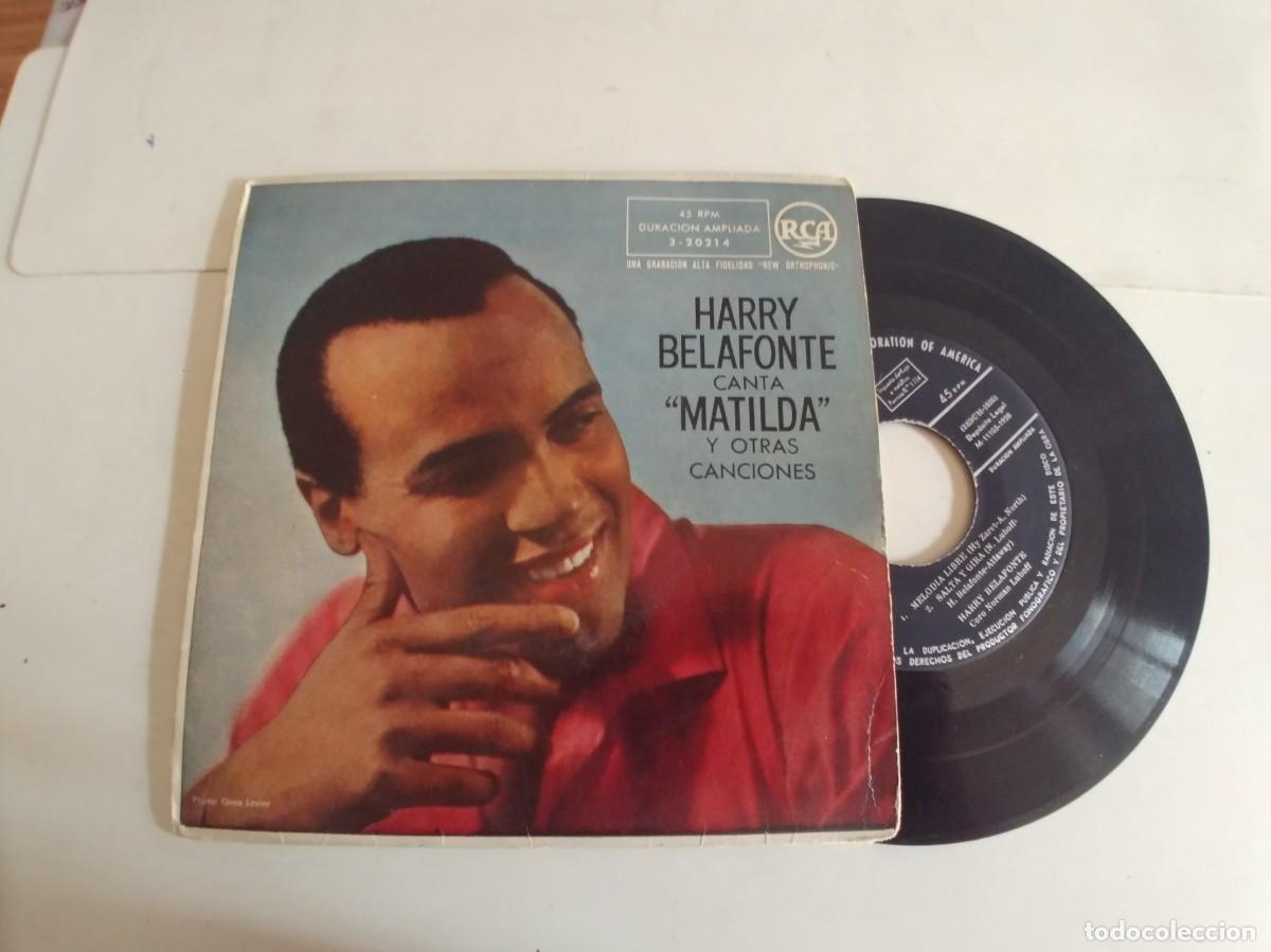 Discos de vinilo: HARRY BELAFONTE-EP MATILDA +3 - Foto 1
