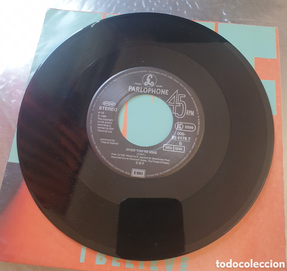 Discos de vinilo: EMF - I believe - Foto 2