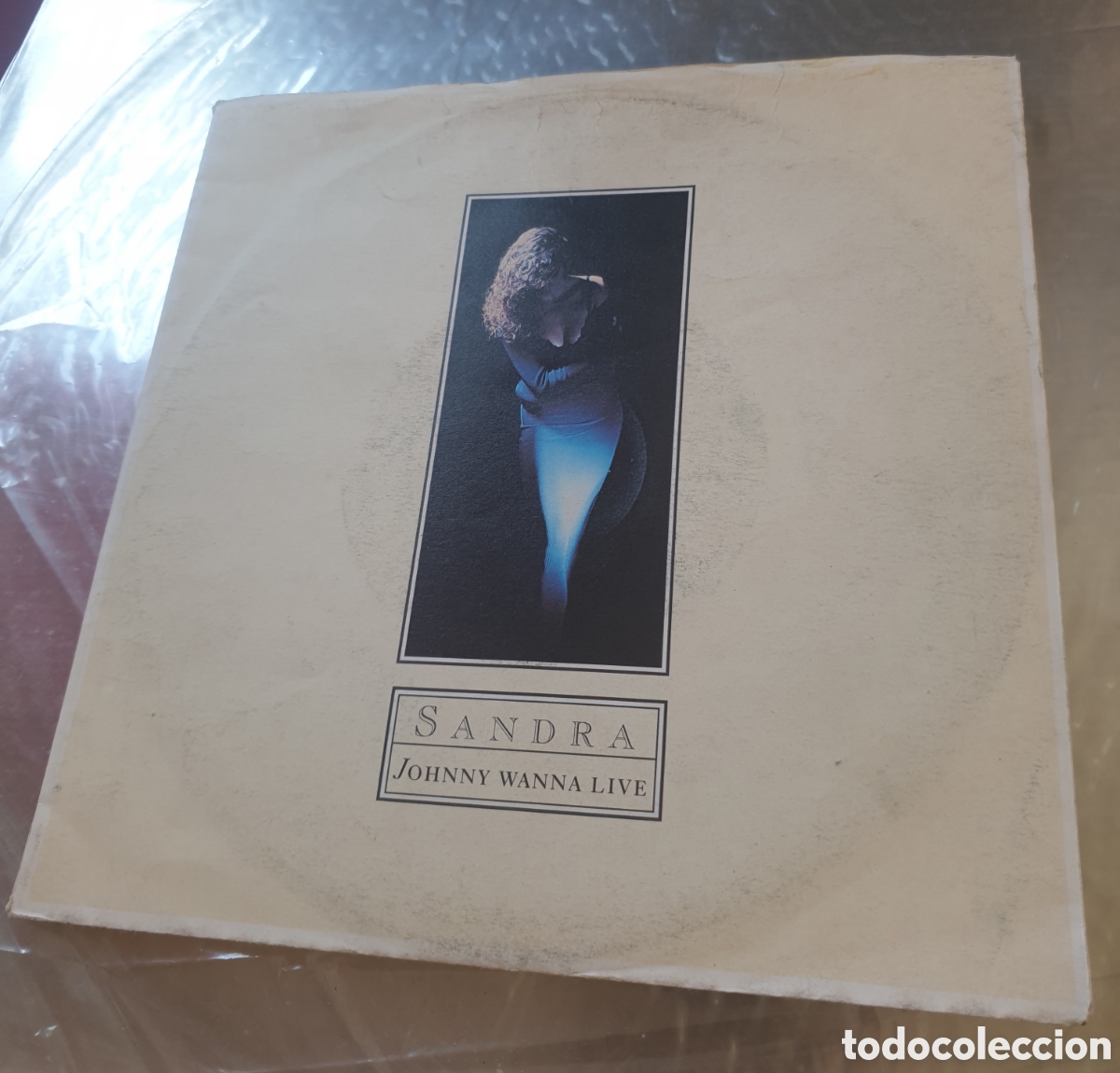 Discos de vinilo: Sandra - Johnny wanna live - Foto 1