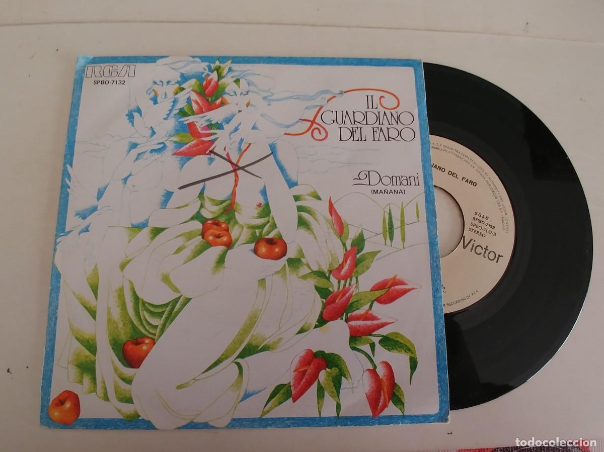 Discos de vinilo: IL GUARDIANO DEL FARO-SINGLE DOMANI - Foto 1