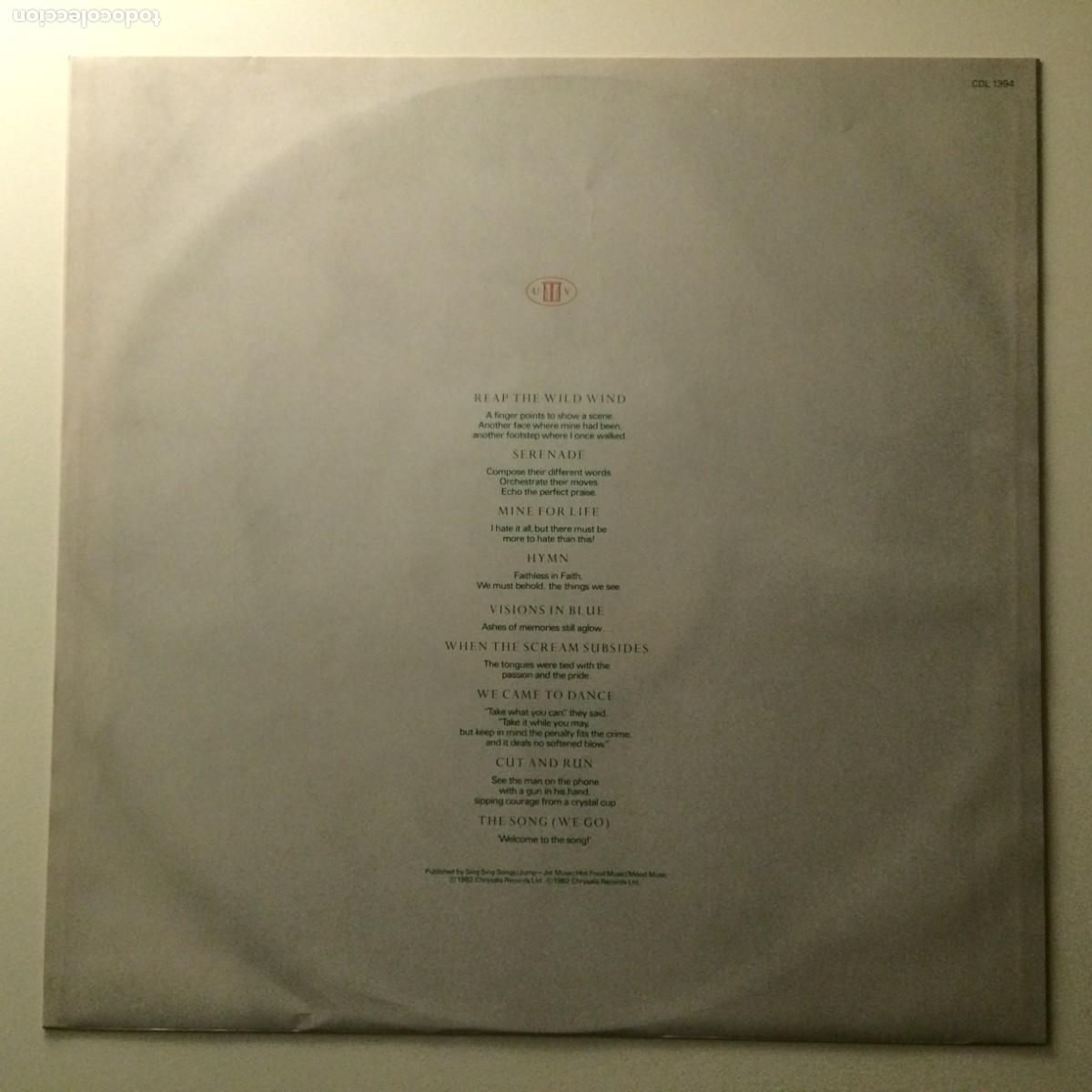 Discos de vinilo: Ultravox &lrm;&ndash; Quartet , Sweden 1982 Chrysalis - Foto 4