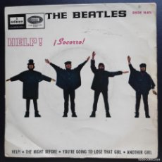 Discos de vinilo: THE BEATLES EP - HELP! - ETIQUETA AZUL OSCURO - 1965