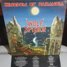 Discos de vinilo: KINGDOM OF PARANOIA ”WOLF SPIDER” UNDER ONE FLAG INGLATERRA 1990 LP. Lote 385241759