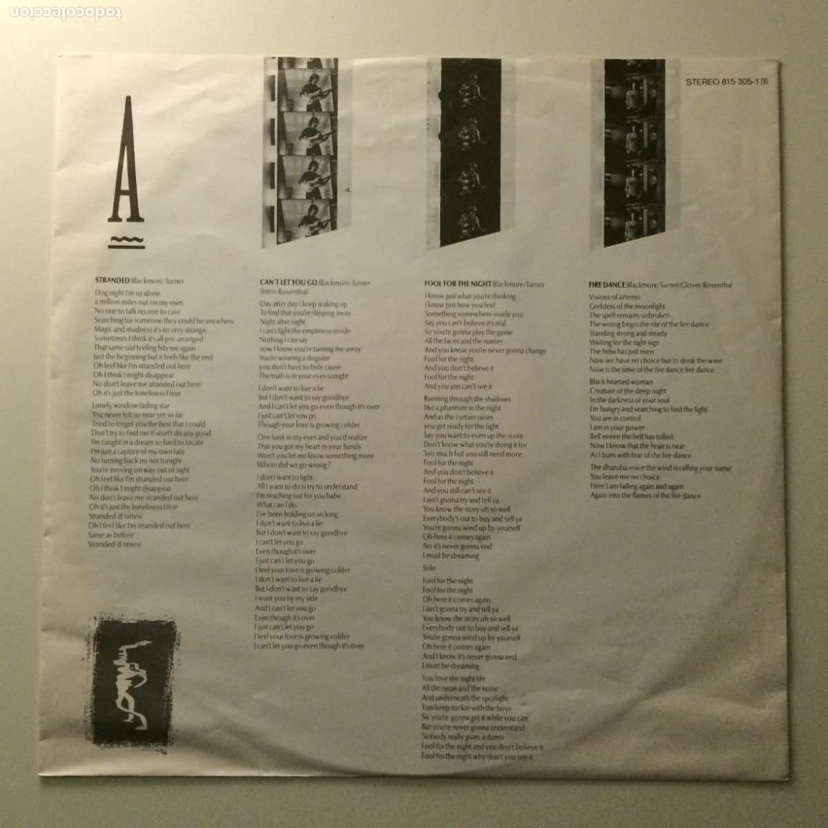 Discos de vinilo: Rainbow &lrm;&ndash; Bent Out Of Shape , Germany 1983 Polydor* - Foto 3