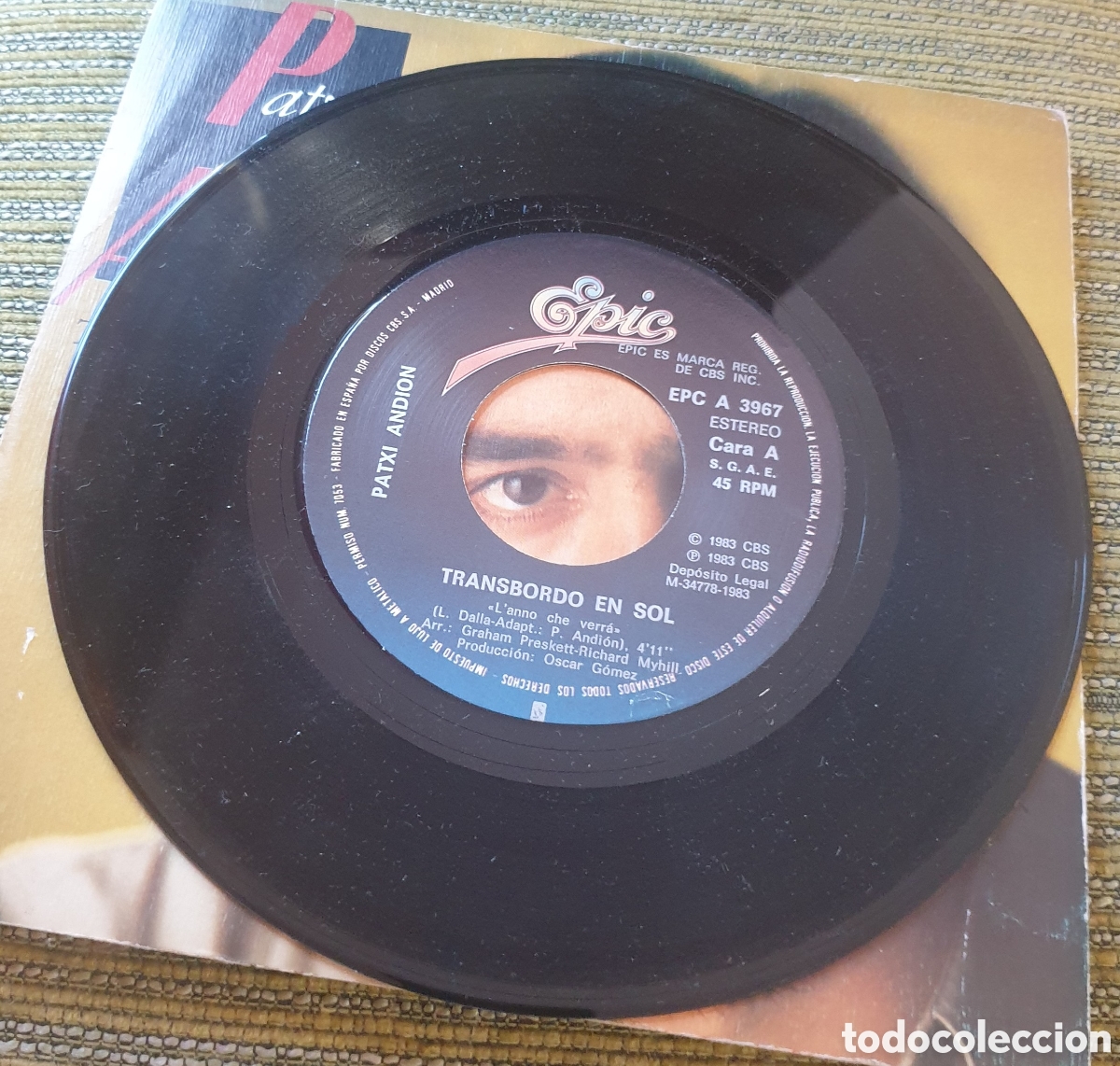 Discos de vinilo: Patxi Andion - transbordo en sol - Foto 2