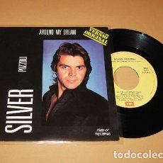 Discos de vinilo: SILVER POZZOLI - AROUND MY DREAM - SINGLE - 1985 - ITALO DISCO / PORTADA BLACK IMPORT. Lote 385309539