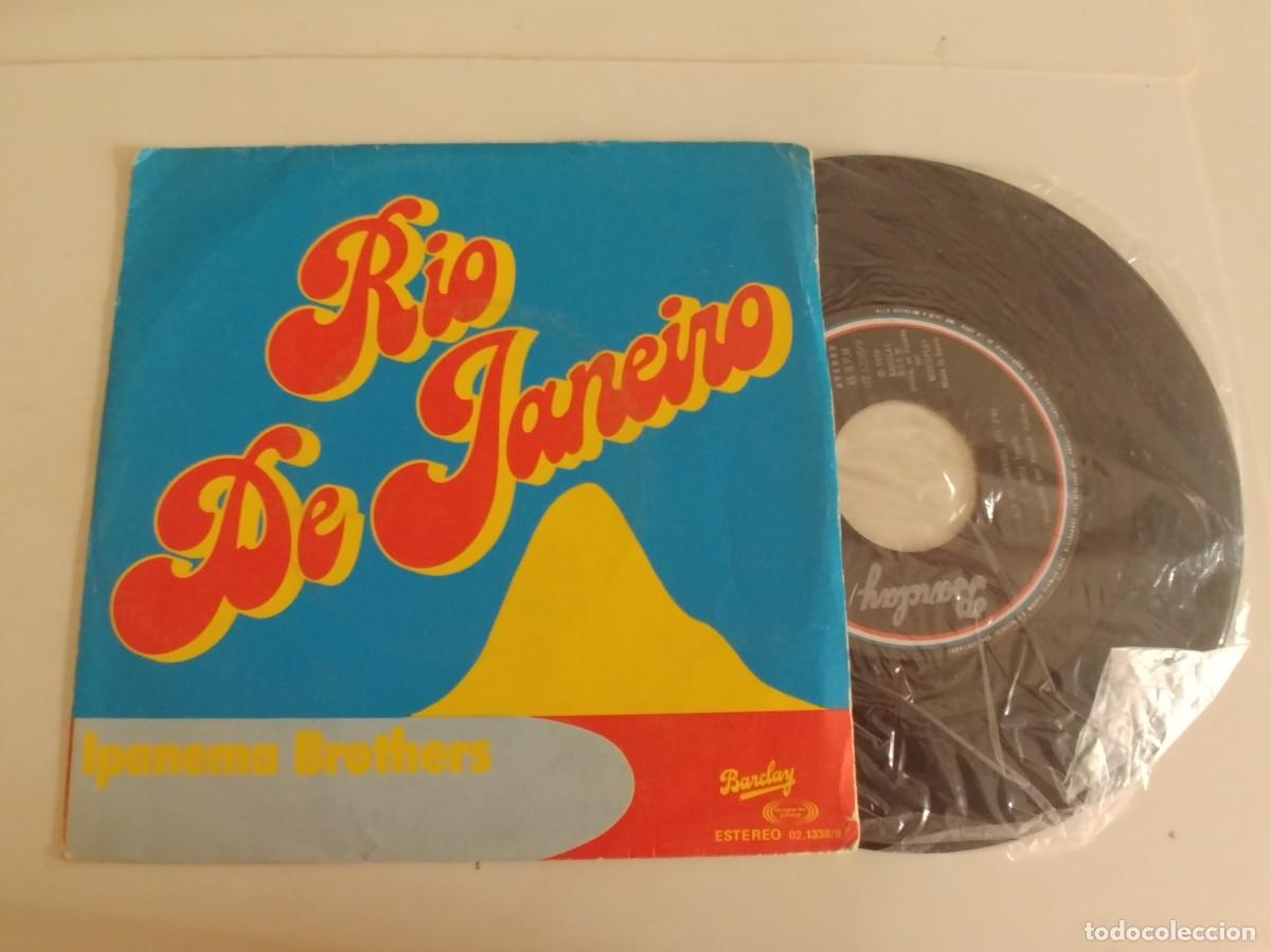 Discos de vinilo: IPANEMA BROTHERS-SINGLE RIO DE JANEIRO - Foto 1