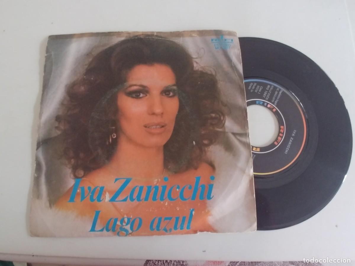 Discos de vinilo: IVA ZANICCHI-SINGLE LAGO AZUL - Foto 1