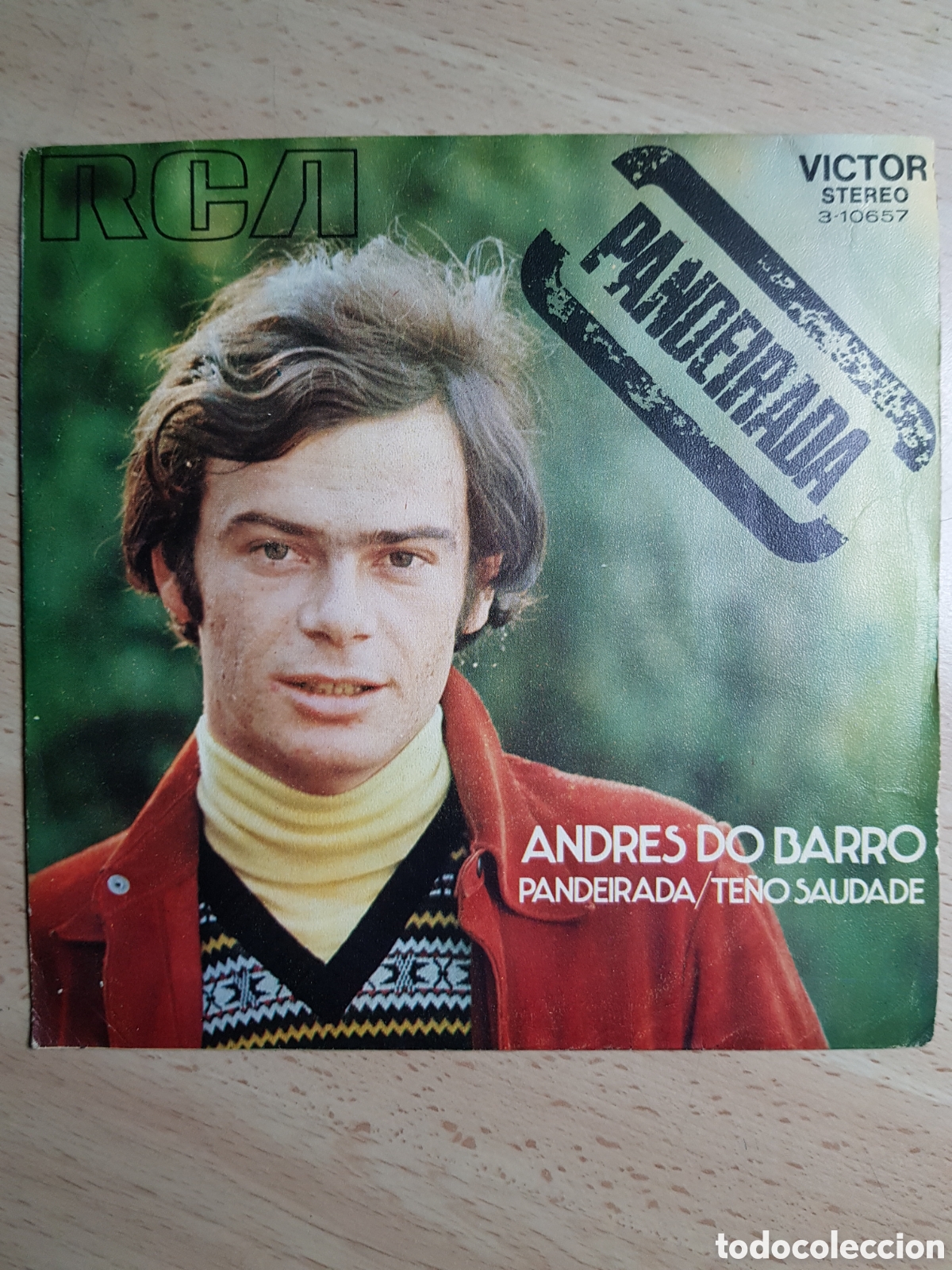 Discos de vinilo: Single 7&rdquo; Andr&eacute;s do Barro 1971 Pandeirada. - Foto 1