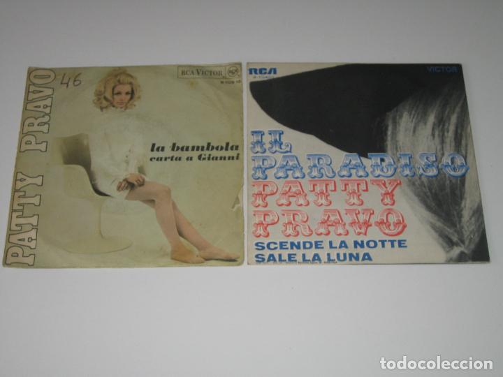 Discos de vinilo: PATTY PRAVO - LOTE DE DOS DISCOS PEQUE&Ntilde;OS - Foto 1