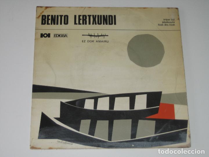 Discos de vinilo: BENITO LERTXUNDI - Foto 1