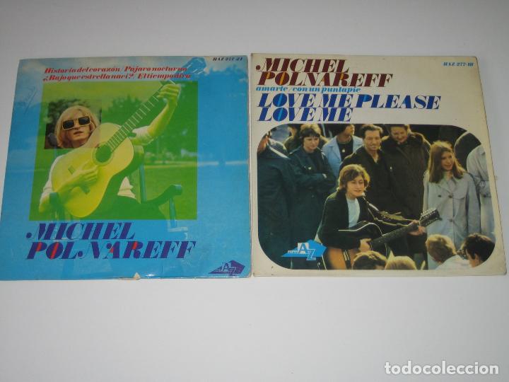 Discos de vinilo: MICHEL POLNAREFF - LOTE DE DOS DISCOS PEQUE&Ntilde;OS - Foto 1