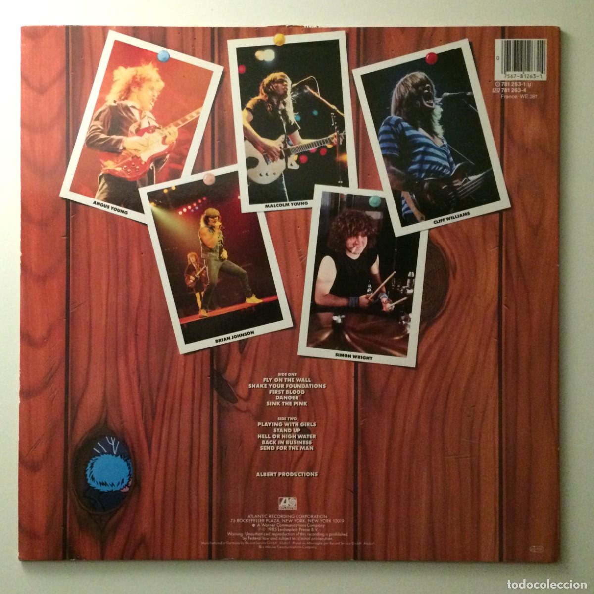 Discos de vinilo: AC/DC &lrm;&ndash; Fly On The Wall , Germany 1985 Atlantic* - Foto 2