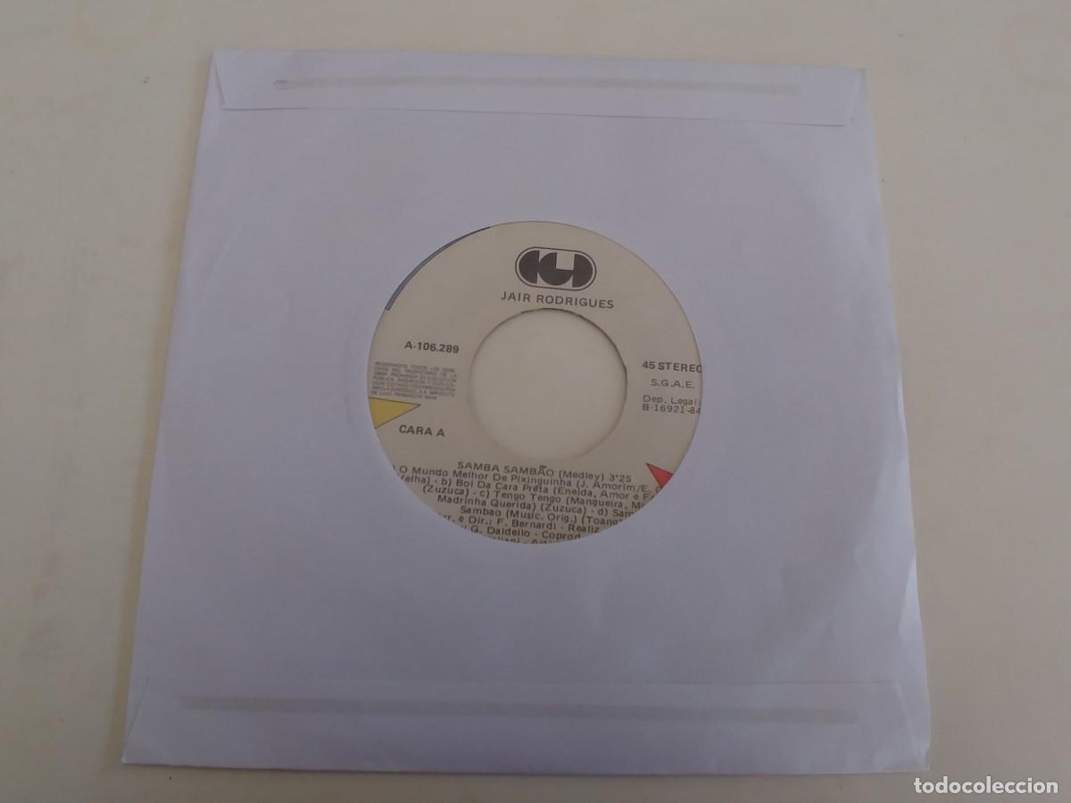 Discos de vinilo: JAIR RODRIGUEZ-SINGLE SAMBA SAMBAO - Foto 1