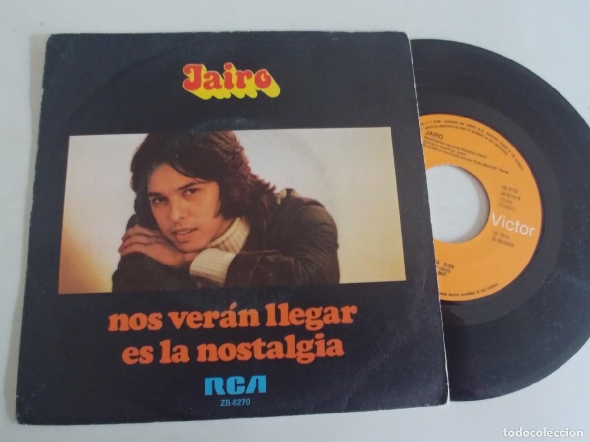 Discos de vinilo: JAIRO-SINGLE NOS VERAN LLEGAR - Foto 1